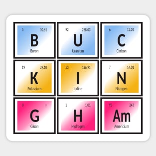 Buckingham Elements Sticker